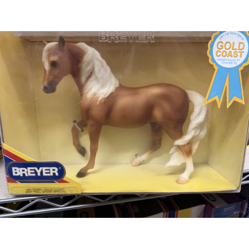 Breyer OF Model Horse Gold Coat On Marabella Fall Release Rainbow 2001 NIB