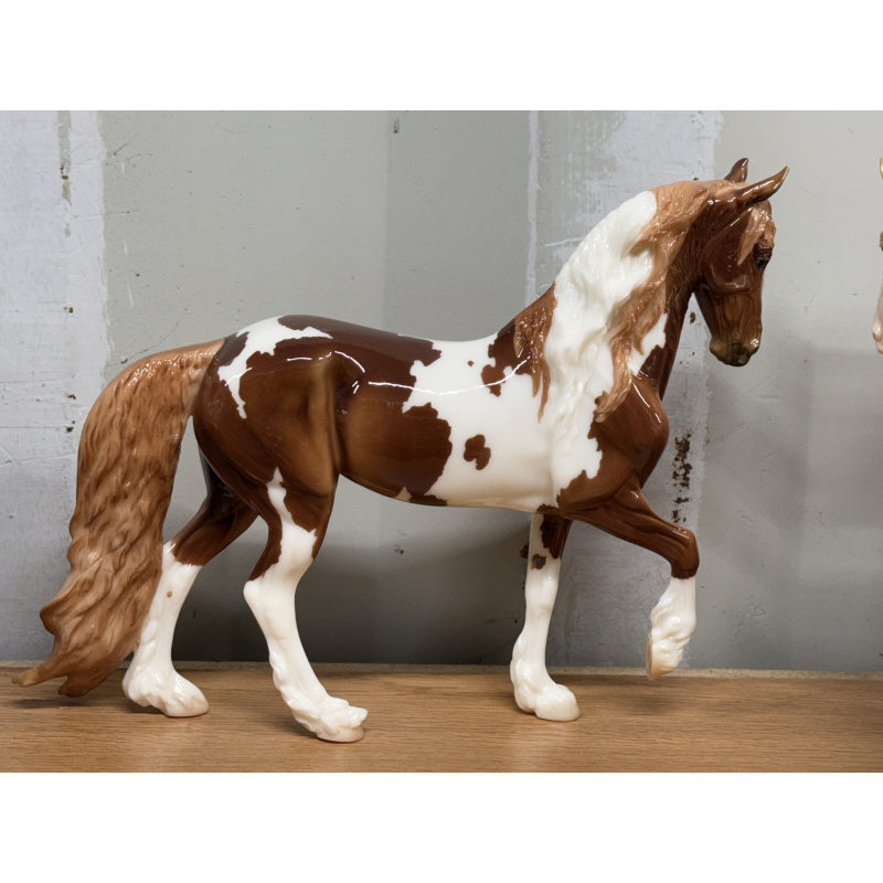 Breyer OF Model Horse BF Scandi Surprise GLOSSY Appy Bay Roan Gold Pinto Champagne