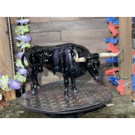 Breyer Custom Animal Traditional Bull Stoke Black Charcoal