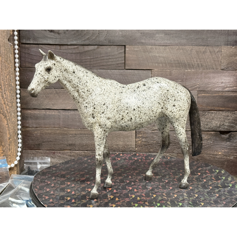 Breyer Custom Horse Traditional Touch Of Class Vintage Style Roan Test Pony