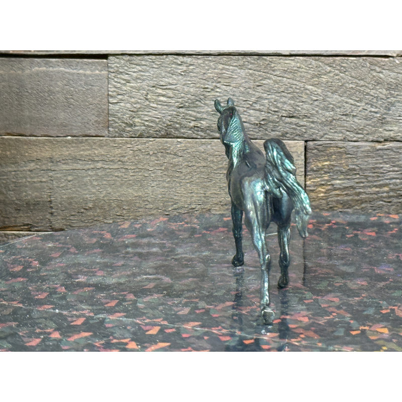 Breyer Custom Horse Stablemate Glossy Green Mesmerizing Galloping Arabian Stallion