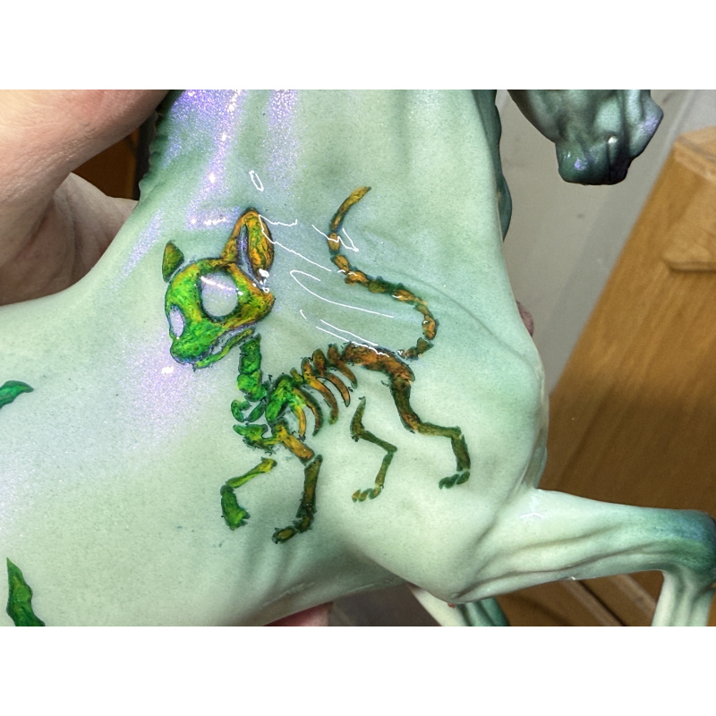 Breyer Custom Horse Traditional Alborozo Halloween Ahoy Matey