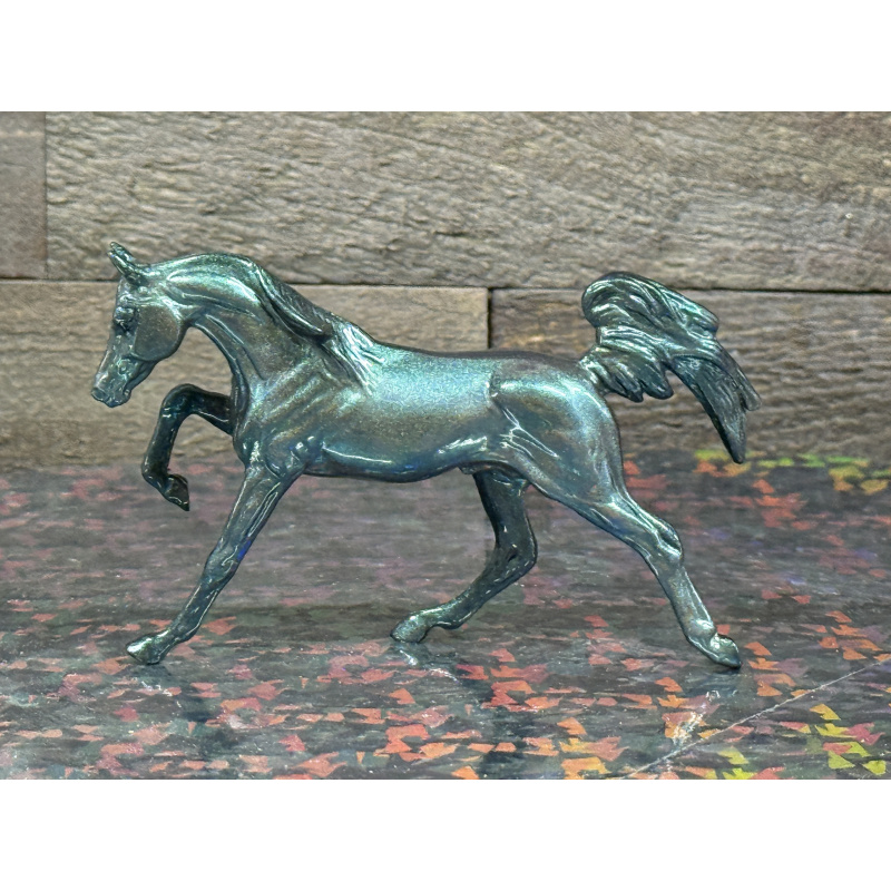 Breyer Custom Horse Stablemate Glossy Green Mesmerizing Galloping Arabian Stallion