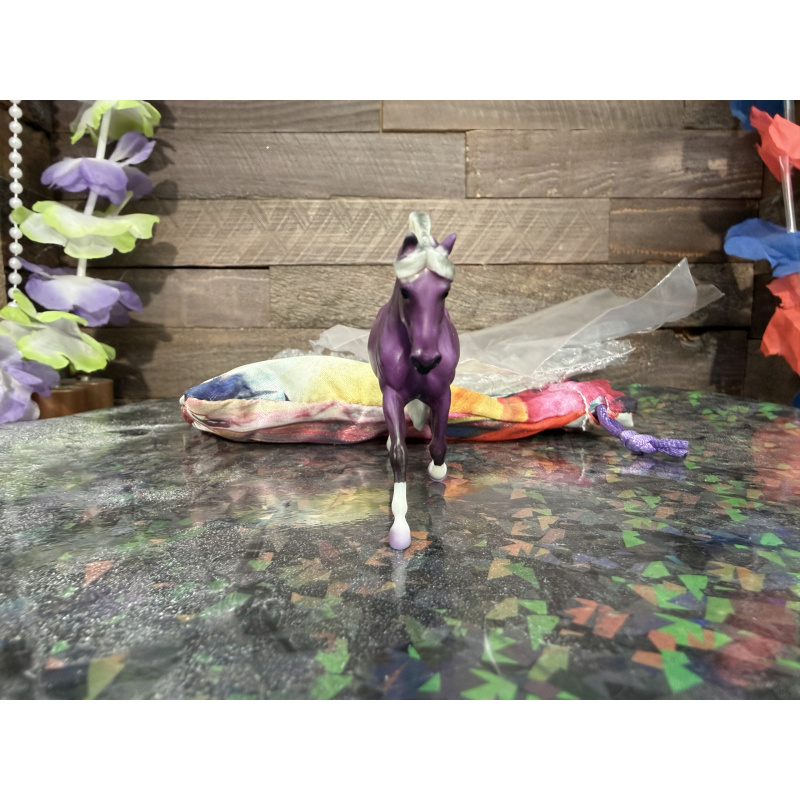 Breyer OF Horse Stablemate Breyerfest 2021 Advant Garde Purple Fjord NIP