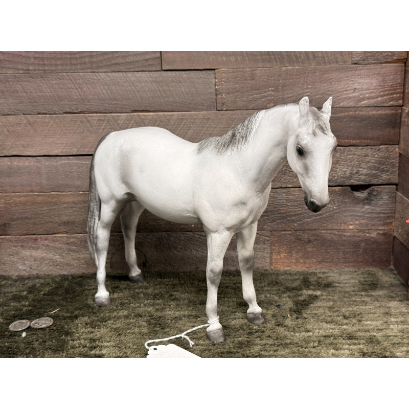 Breyer Custom Horse Traditional Base Coat Chalky TB Mare Alabaster