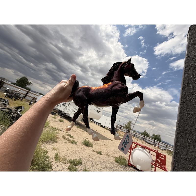 Breyer Custom Model Horse Vintage 5 Gaiter Colorshift Red Blue Black Gold &