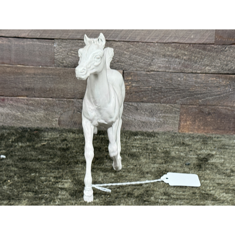 Breyer Stripped Horse Running Foal Pink Grey Swirled Plastic