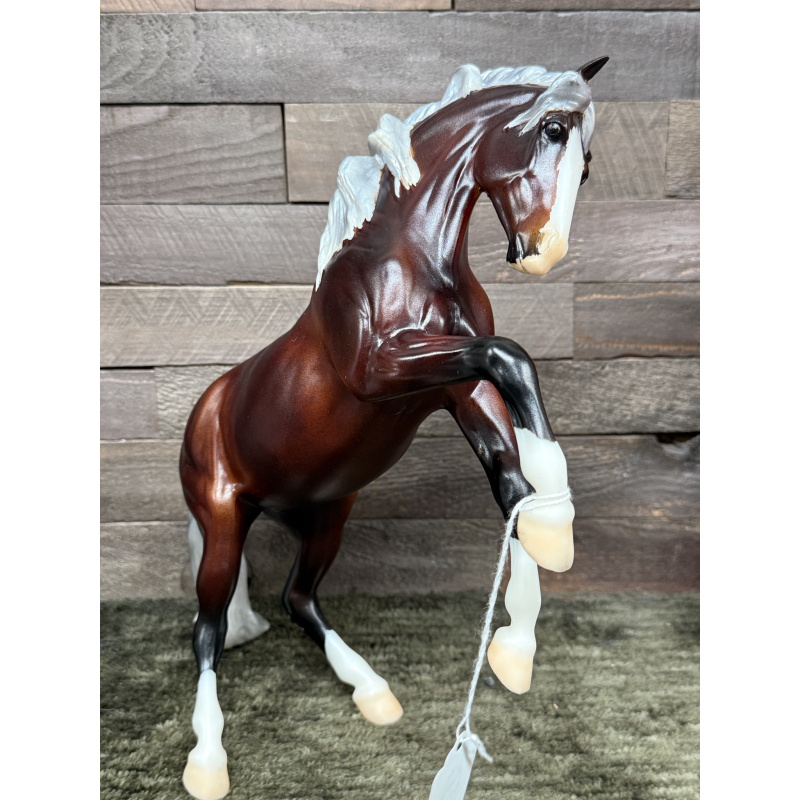 Breyer Custom Model Horse New Mold Carmen Done In Silver Bay