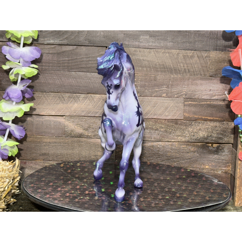 Breyer Custom Horse Traditional Croi Dampsha Halloween Scaredy Cat