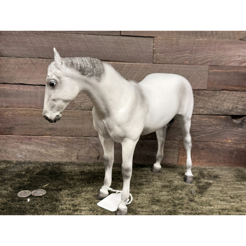 Breyer Custom Horse Traditional Base Coat Chalky TB Mare Alabaster