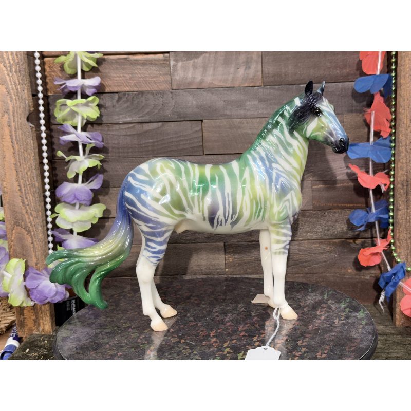 Breyer Custom Horse Traditional Paso Fino To Pearl Colored Zebra