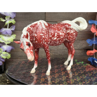Breyer Custom Horse Traditional Susecion Matte Red Dapple