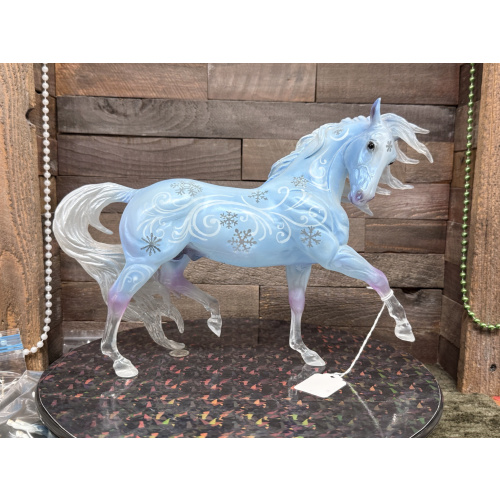 Breyer OF Model Horse Clearware Esprit St. Moritz Snowflakes