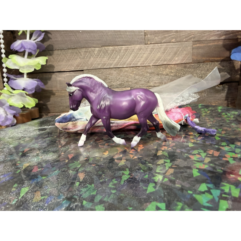 Breyer OF Horse Stablemate Breyerfest 2021 Advant Garde Purple Fjord NIP