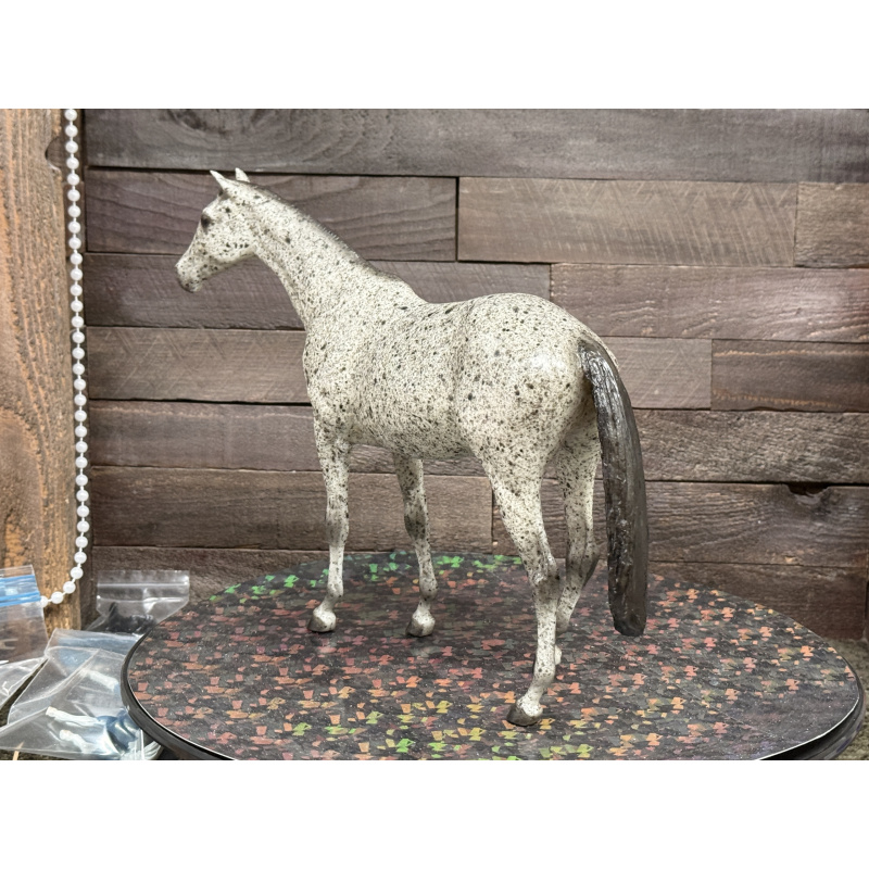 Breyer Custom Horse Traditional Touch Of Class Vintage Style Roan Test Pony
