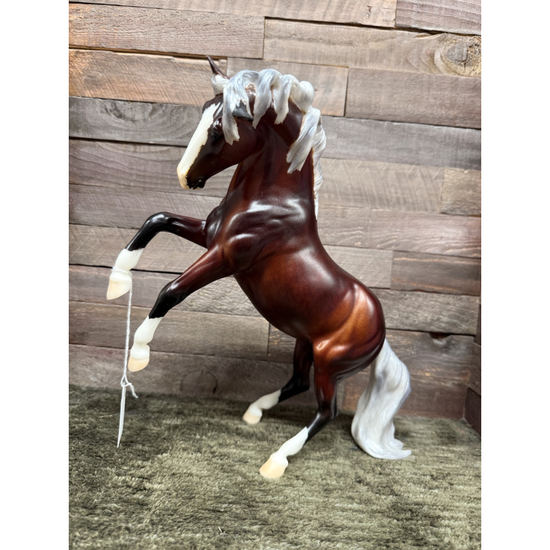 Breyer Custom Model Horse New Mold Carmen Done In Silver Bay