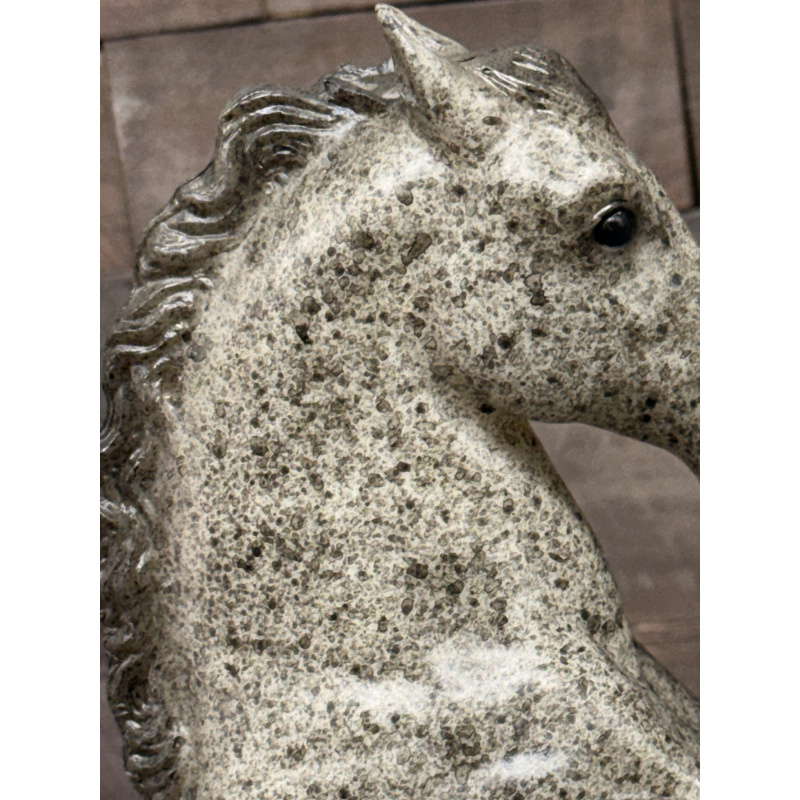 Breyer Custom Horse Traditional Fighting Stallion Vintage Style Grey Roan Test Pony