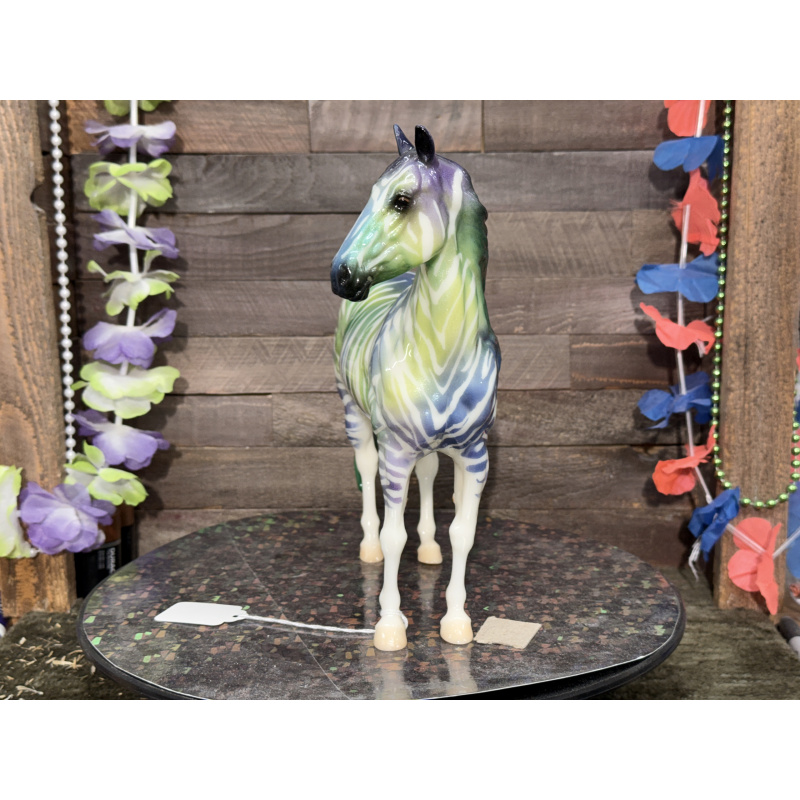 Breyer Custom Horse Traditional Paso Fino To Pearl Colored Zebra