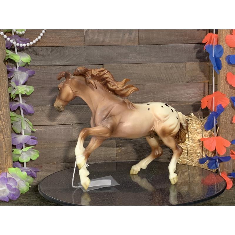 Breyer OF Horse Nokota Varnish Roan Appaloosa Matte BF SR