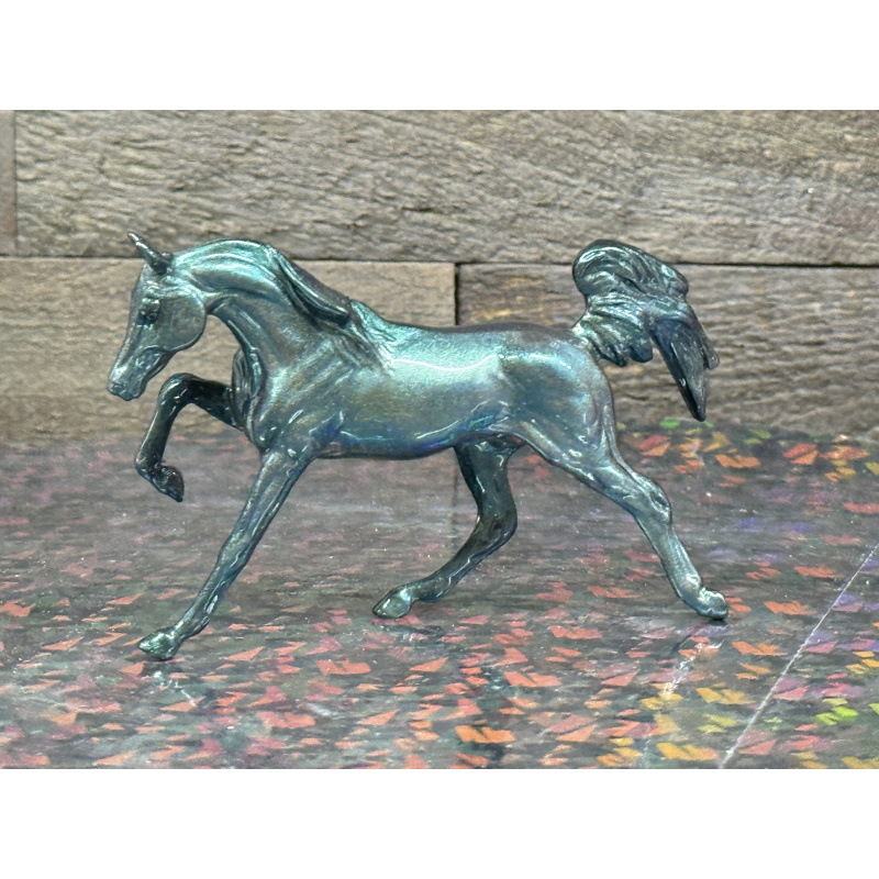 Breyer Custom Horse Stablemate Glossy Green Mesmerizing Galloping Arabian Stallion