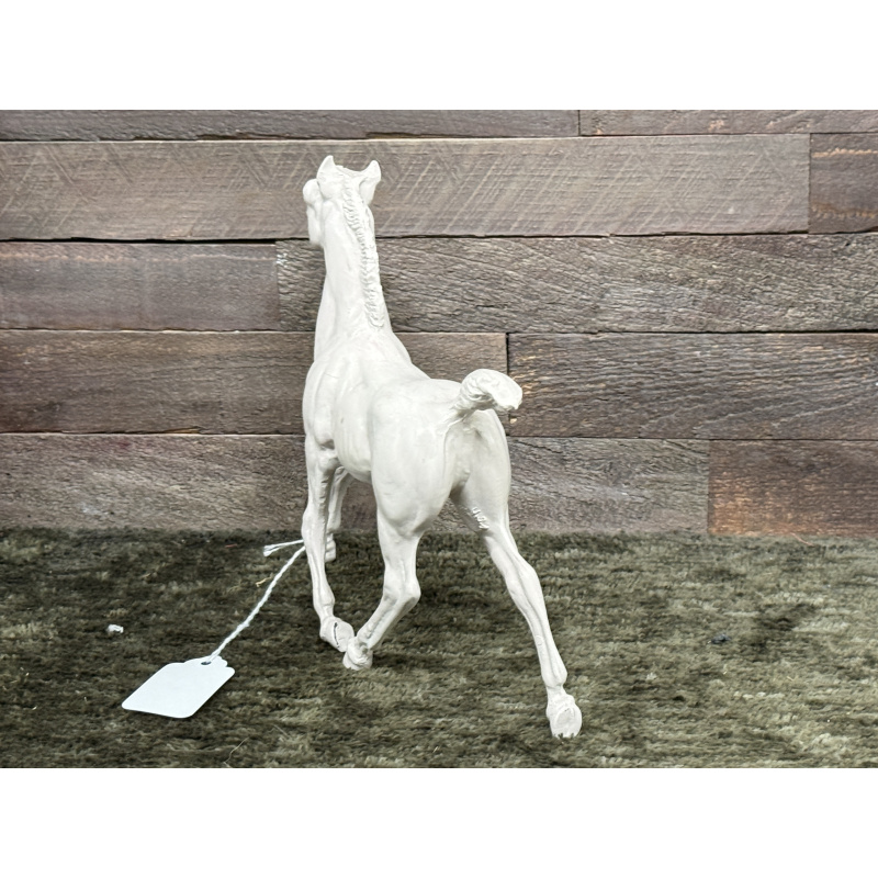 Breyer Stripped Horse Running Foal Pink Grey Swirled Plastic