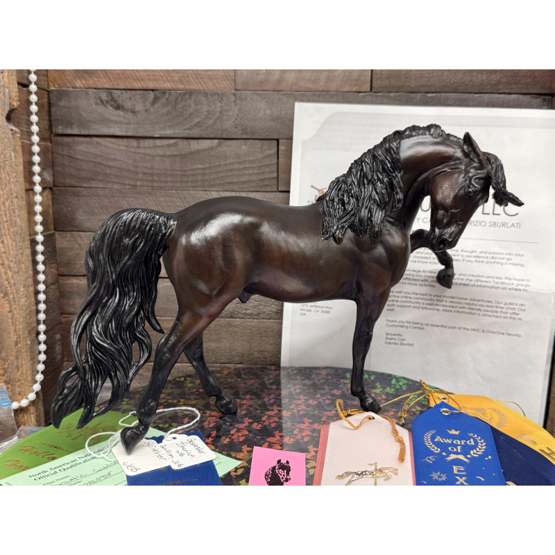 Breyer Custom Horse Traditional Sylvester Drastic Custom LSQ/PSQ