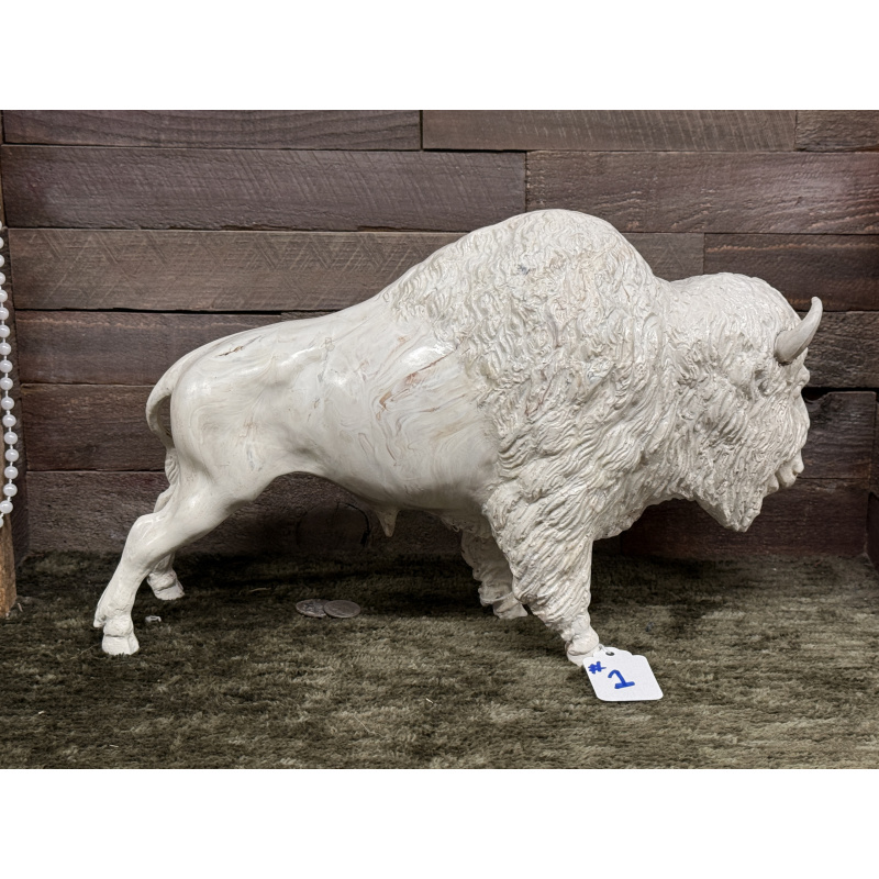 Breyer Stripped Horse Buffalo Grey’s Whites Tans Cream Swirls Plastic