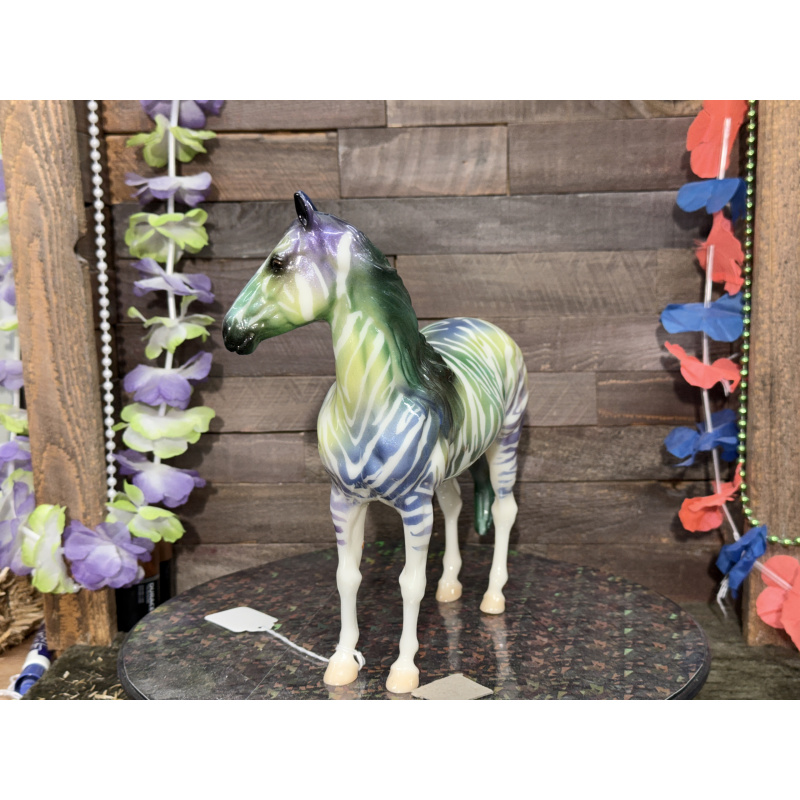 Breyer Custom Horse Traditional Paso Fino To Pearl Colored Zebra