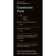 Commission Form!