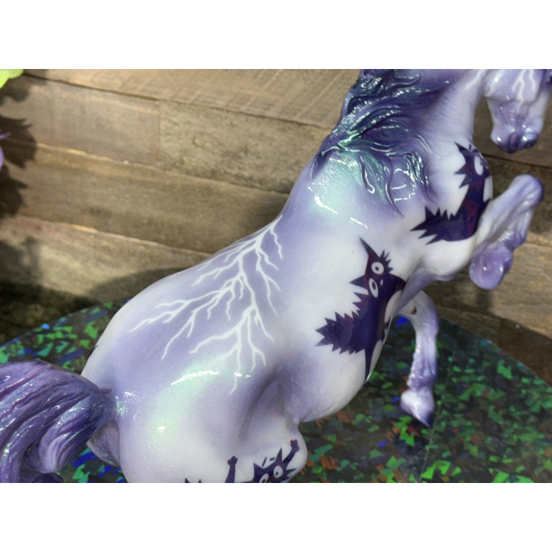 Breyer Custom Horse Traditional Croi Dampsha Halloween Scaredy Cat