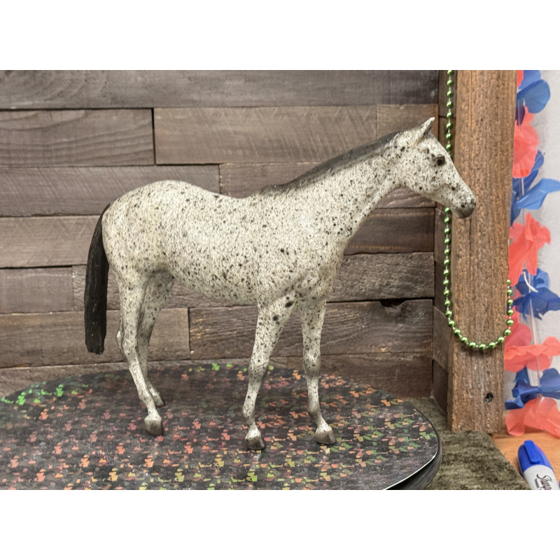 Breyer Custom Horse Traditional Touch Of Class Vintage Style Roan Test Pony