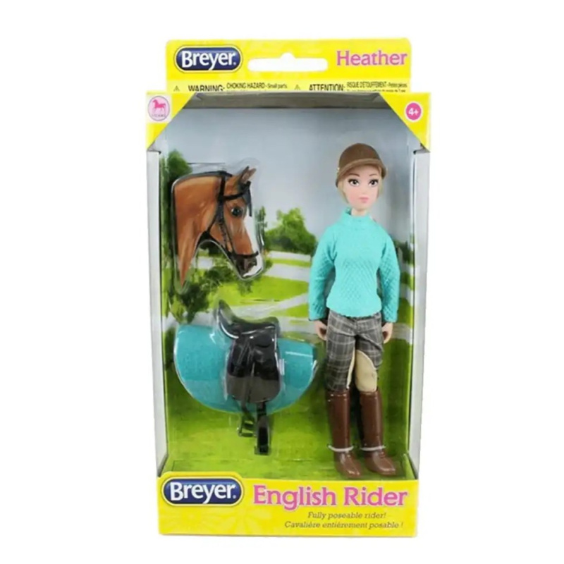 Breyer classic doll set bridle saddle