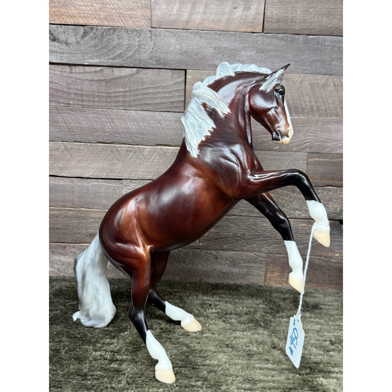 Breyer Custom Model Horse New Mold Carmen Done In Silver Bay