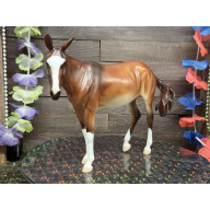 Breyer Custom Horse Traditional Molly Mule New Mold Chestnut Mule Points Matte