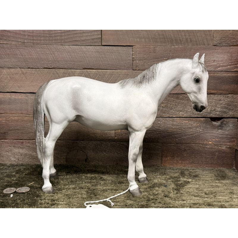 Breyer Custom Horse Traditional Base Coat Chalky TB Mare Alabaster