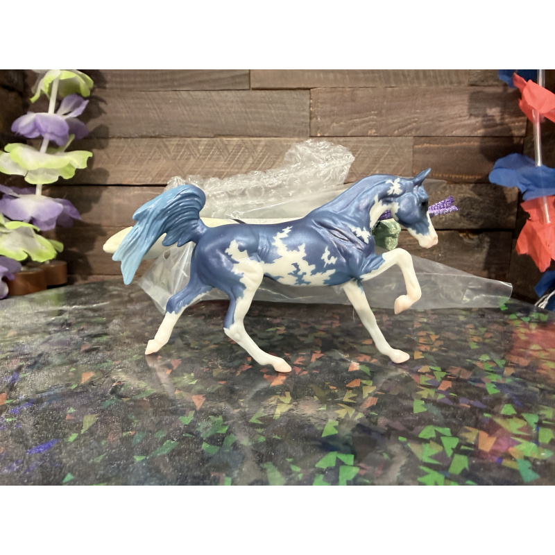 Breyer OF Horse Stablemate Breyerfest 2021 Dada Arab Blue Paint NIP