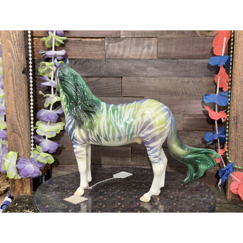Breyer Custom Horse Traditional Paso Fino To Pearl Colored Zebra