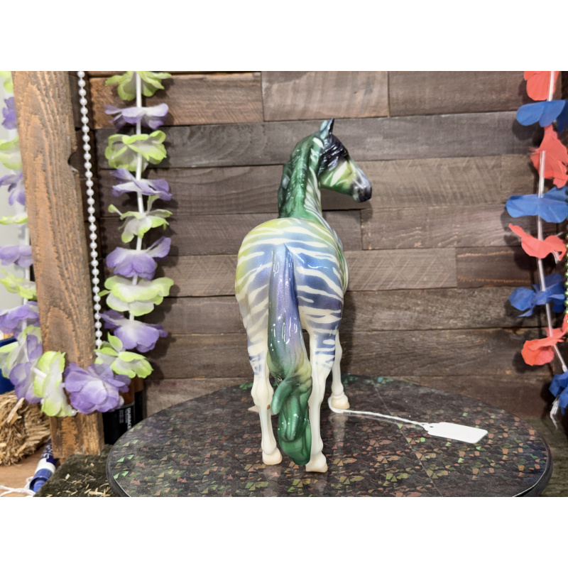 Breyer Custom Horse Traditional Paso Fino To Pearl Colored Zebra