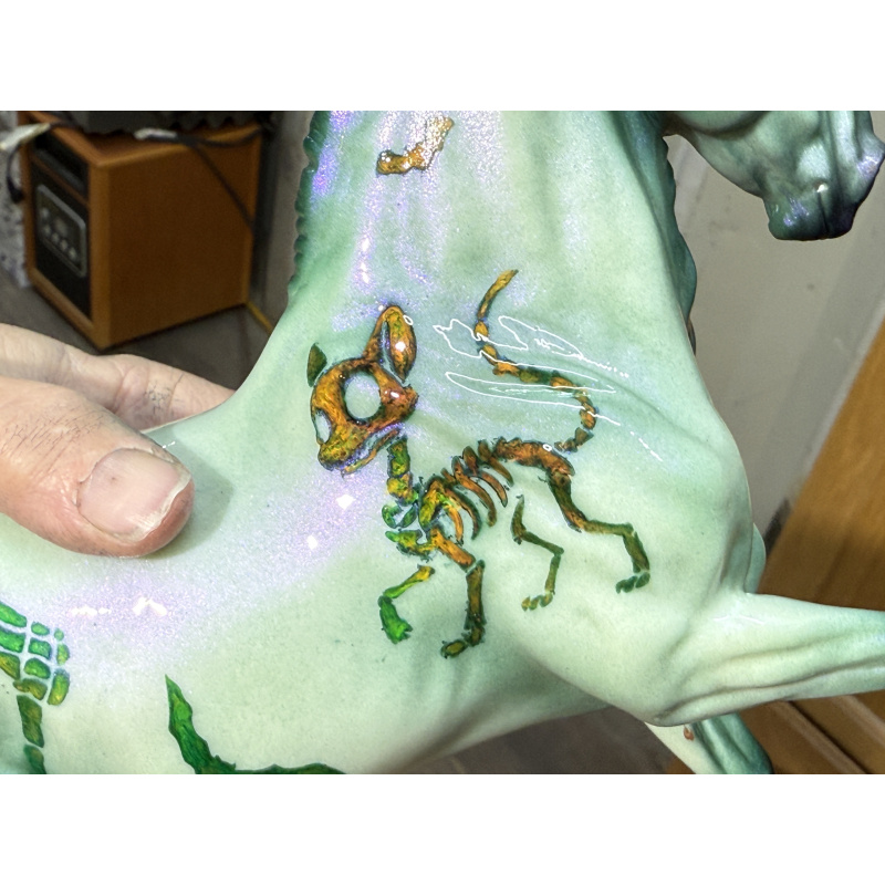 Breyer Custom Horse Traditional Alborozo Halloween Ahoy Matey