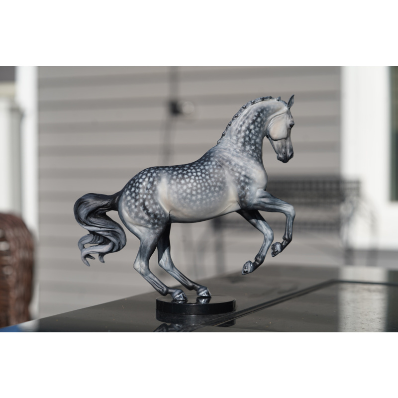 Custom Valegro Breyer with Gem Twist Tail by Kayla Blaine
