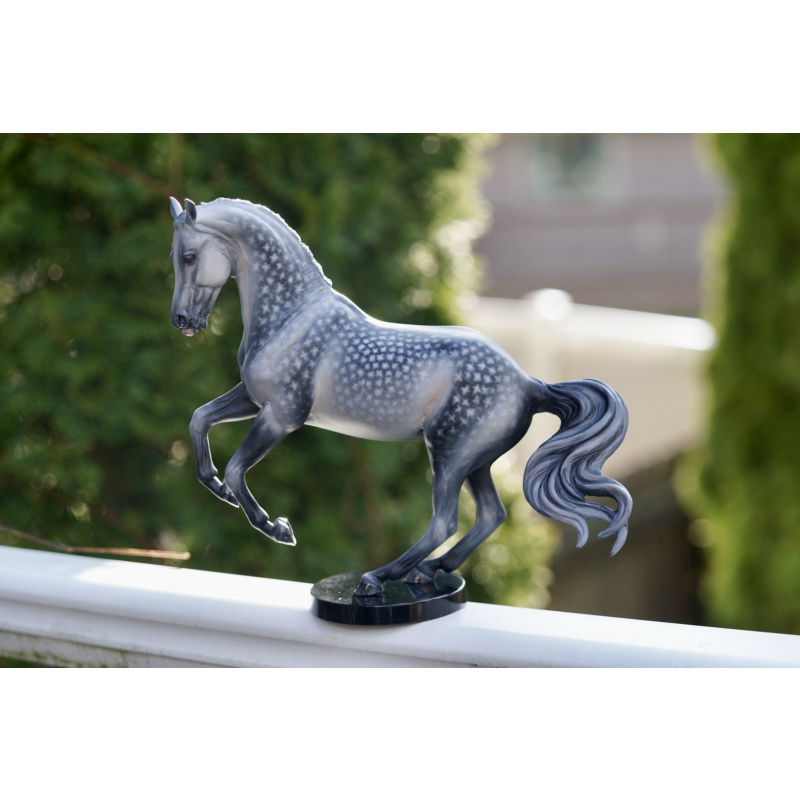 Custom Valegro Breyer with Gem Twist Tail by Kayla Blaine