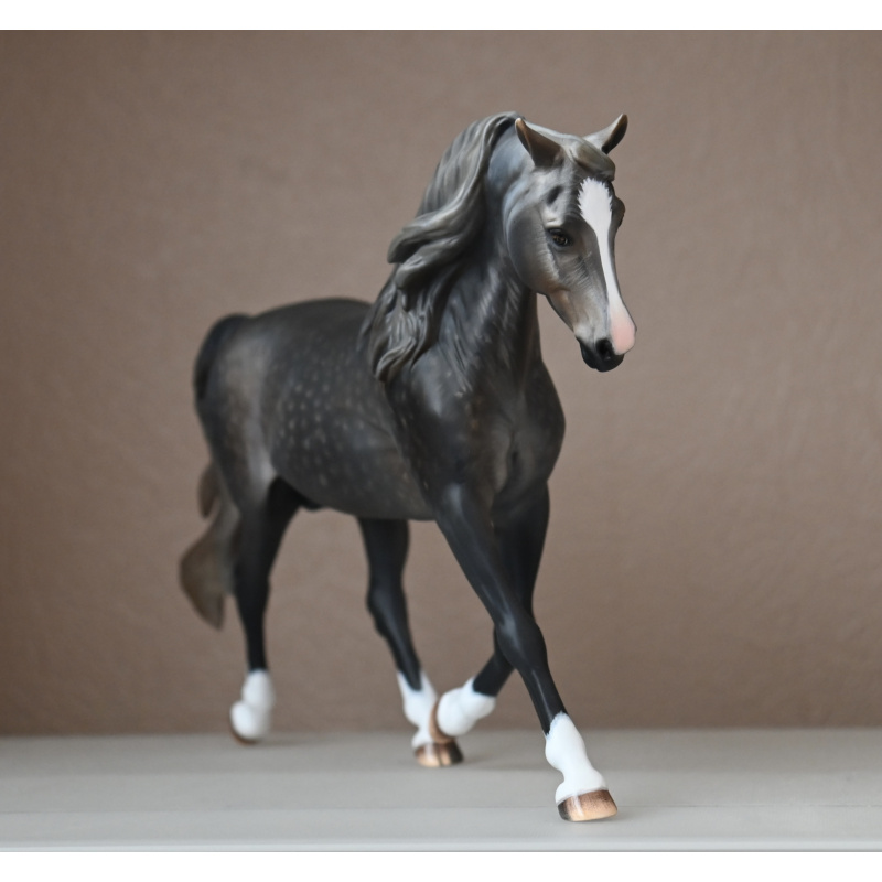 CM BREYER MORGAN TO A DAPPLED STEEL GREY