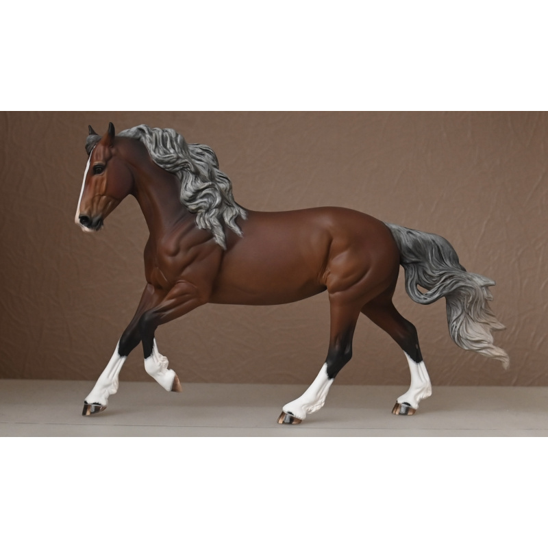 CM BREYER TIGERLILLY TO A SILVER DAPPLED BAY