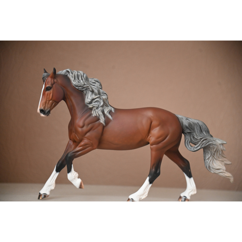 CM BREYER TIGERLILLY TO A SILVER DAPPLED BAY