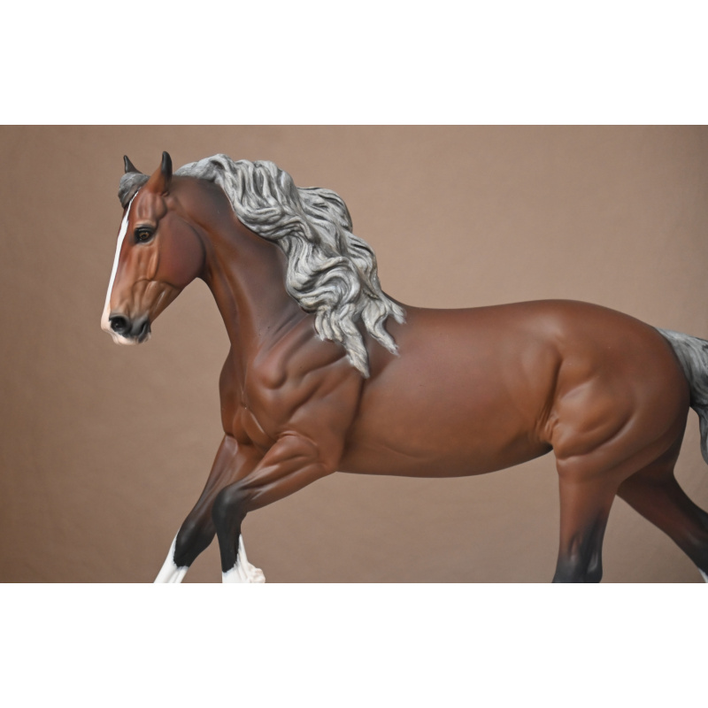 CM BREYER TIGERLILLY TO A SILVER DAPPLED BAY