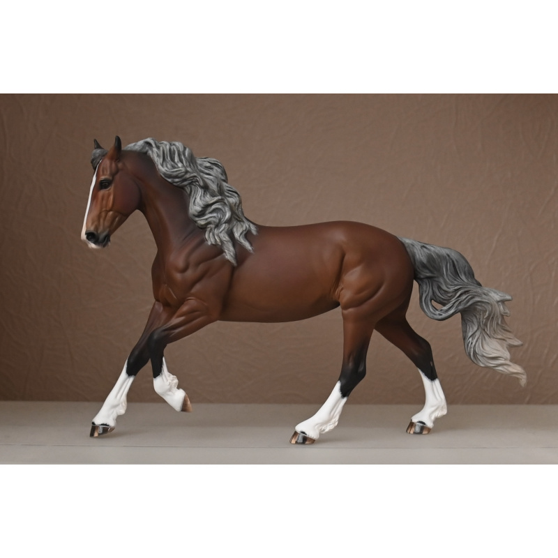 CM BREYER TIGERLILLY TO A SILVER DAPPLED BAY
