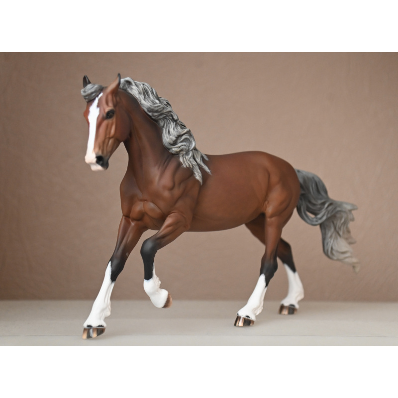 CM BREYER TIGERLILLY TO A SILVER DAPPLED BAY
