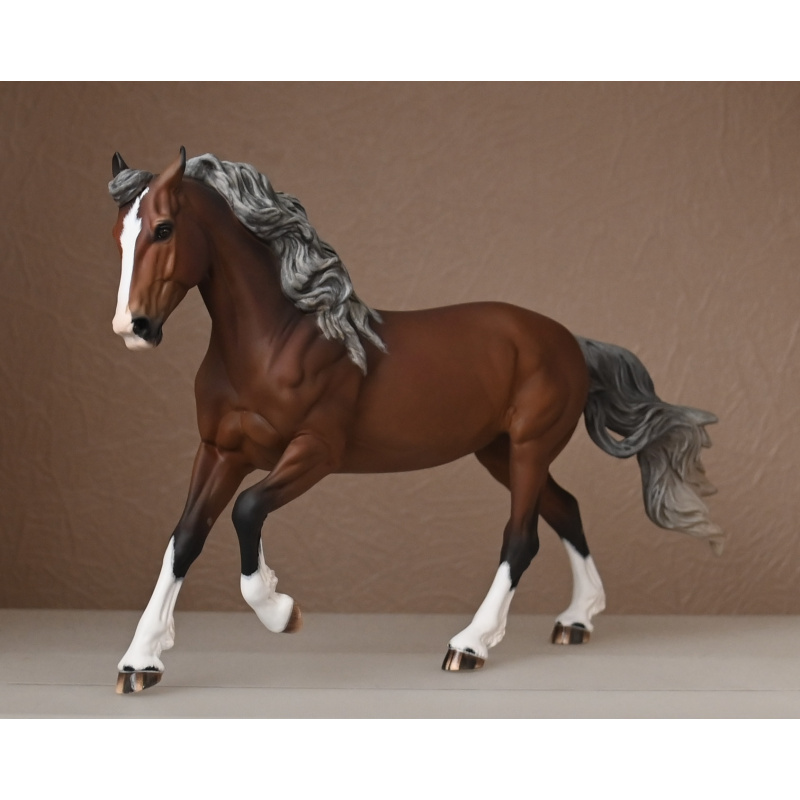CM BREYER TIGERLILLY TO A SILVER DAPPLED BAY