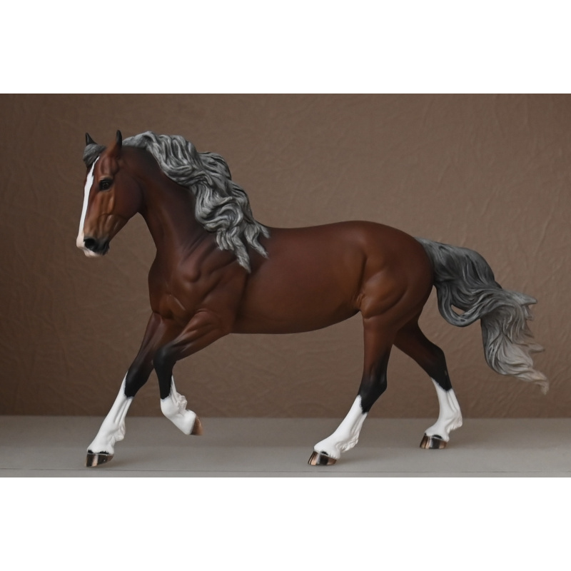 CM BREYER TIGERLILLY TO A SILVER DAPPLED BAY