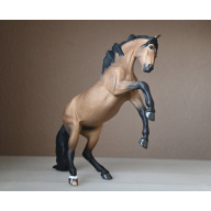 Custom Breyer Premier model Carman painted to a Pale Dappled Golden Buckskin